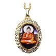 Large Colorful Buddha Pendant