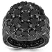 10K Gold Black Rhodium Plated Mens Diamond Pinky Ring 14.89 Ctw 10K Gold Black Rhodium Plated Mens Diamond Pinky Ring 14.89 Ctw