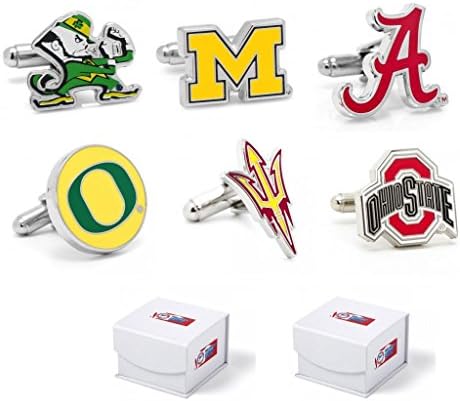 NCAA Officially Licensed University and College Team Logo Cufflinks