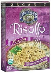 Lundberg Organic Porcini, Wild Mushroom Risotto, 5.9-Ounce Boxes (Pack of 12)