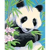 Eigenschaften Dimensions / Precious Panda Bär Malen nach Zahlen