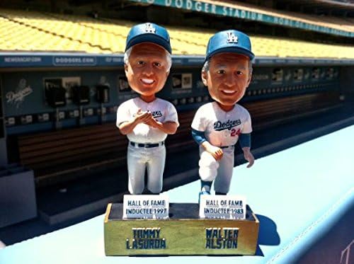 Tommy Lasorda and Walter Alston Bobblehead Dodgers 2012 Sga