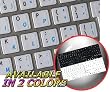 MAC ENGLISH-PORTUGUESE KEYBOARD STICKERS ON WHITE BACKGROUND