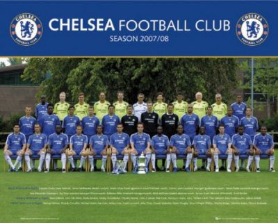 Chelsea Football Club Specialty Prints Mini Poster Print, 20x16