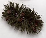 24 Vienna Twig Christmas Candle Holder Centerpiece - 3 Tappers