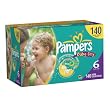 Pampers Baby Dry Size 6 Diapers Economy Pack Plus 140 Count