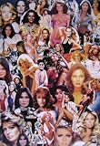 1970's Celebrity Collage (Women of the 70's) Art Poster Print - 22