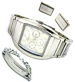 BEN SHERMAN MENS MULTI-DIAL BRACELET WATCH, BRACELET AND CUFFLINKS GIFT SET