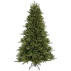 8.5' Pre-Lit Vermont Fir Instant Shape Artificial Christmas Tree - Clear Lights
