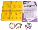 ETA hand2mind, XY Coordinate Pegboard (Movable X-Y Axis), Set of 30, (46330)
