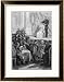 Dr J P Durand De Gros Gives a Demonstration of Hypnosis to the Scientific Press Paris Collections Framed Art Poster Print by Castelli, 27x33