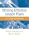  : Writing Effective Lesson Plans: The 5-Star Approach