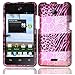 For Huawei Ascend Plus H881C Huawei Valiant Hard Design Cover Case Pink Exotic Skins Accessory
