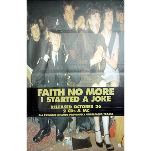 Cover image : Faith No More - Posters I started the joke