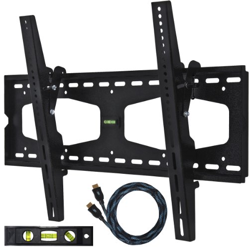 Cheetah Mounts APTMMB Wall Mount Bracket with Universal Tilt for 32-65 Flat Panel Plasma, LED, LCD Displays