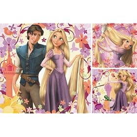 Ravensburger Disney Rapunzel 3x49 Piece Puzzles