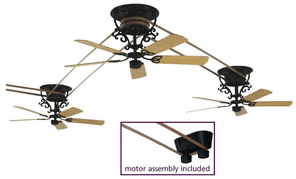 Fanimation Fans Fp580bl 18 S3 Bourbon Street 52 Short Ceiling Fan