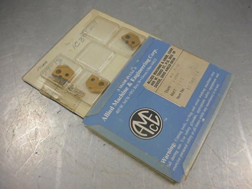 AMEC #0 TA 14mm Spade Drill Inserts Qty10 C3 TiN 1C30T 14 (LOC1868B)