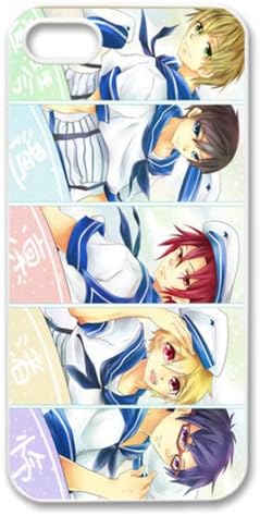 iwatobi swim club free iwatobi swim club Hard back cover case fit for Apple Iphone 5 5S