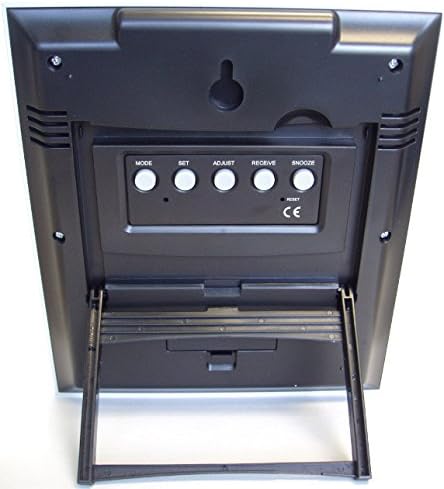 Atomic Radio Controlled Wall or Desktop Clock 7.5" x 8.6" x 1"