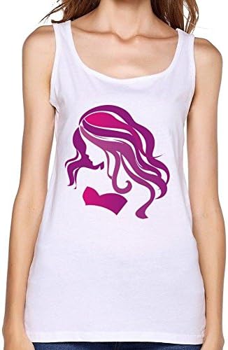 LJLForever Women's Girl With Long Hair Art Tank Top
