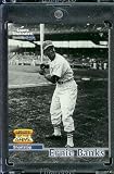 1999 Fleer Sports Illustrated Greats of the Game # 14 Ernie Banks Chicago Cubs Baseball Card - Mint Condition - Shipped In Protective ScrewDown Display Case!