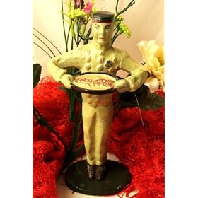 Coca Cola Collectibles ~ Coke Cast Iron Waiter Doorstop