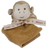 Organic Cotton Lovie Blankie Monkey - Safe, Non-toxic Toy