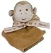 Organic Cotton Lovie Blankie Monkey - Safe, Non-toxic Toy