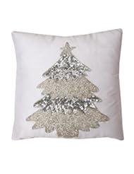 From Amazon.com. Click for details:
 Home: Thro by Marlo Lorenz Selena Silver Sequined Christmas Tree Pillow, 12 by 12-Inch, White - Thro by Marlo Lorenz Home: Thro by Marlo Lorenz Selena Silver Sequined Christmas Tree Pillow, 12 by 12-Inch, White - Thro by Marlo Lorenz