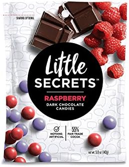 Gourmet Little Secret Chocolate (Dark Chocolate Raspberry, 5 oz)