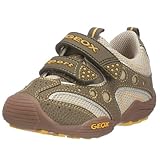 Geox Little Kid/Big Kid Rocket 2 Sneaker,Khaki/Beige,32 EU (US Little Kid 1-1.5 M)