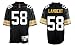 Jack Lambert Pittsburgh Steelers Youth Black 1976 NFL Replithentic Embroidered Throwback Football Je (M=10-12)