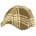 Men's Winter Fall Duck Bill Curved Ivy Cabby Driver Tartan Plaid Hat Cap Brown M