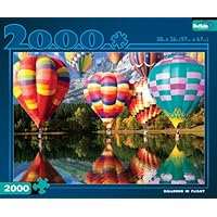 Buffalo Games Balloons in Flight 2000 Pieces Jigsaw Puzzle