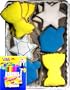 Beautiful Sweets Hanukkah Fun Organic Cookies, 32 Cookies