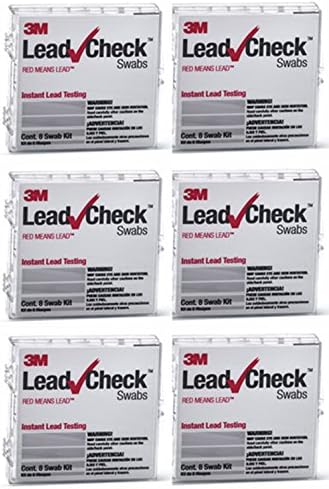 Hybrivet, 48 Swab LEADCHECK Lead Tests with verification cards (6-8 packs) - Every swab is checked prior to being shipped for defects - 100% ready to use. LC-48S10C - 3M Product