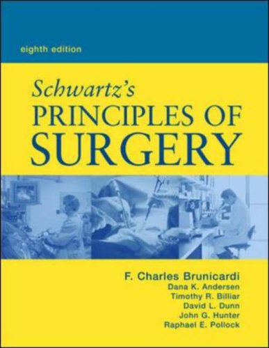 Image of: Schwartz's Principles of Surgery, Eighth Edition