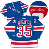 Mike Richter New York Rangers Autographed/Hand Signed Hockey Jersey