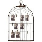 Birdcage Card Holder, 22x2, BRONZE