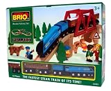 BRIO 33191 Wooden Railway System: Mallard Train Set