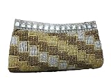 fully beaded evening prom wedding handbag/bag/purse multi-color