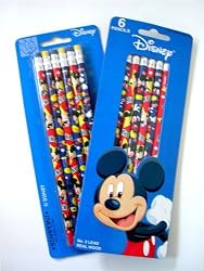 Disney Mickey Mouse Pencil set stationery : 12 pcs