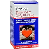 Twinsorb CoQ10 - Double Strength, 100 mg 45 soft gel ( Multi-Pack)