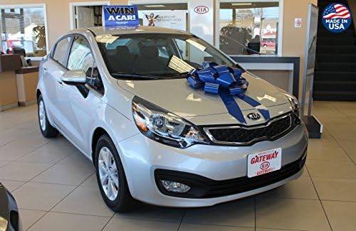 22 Inch Magnetic Car Bow (Blue)