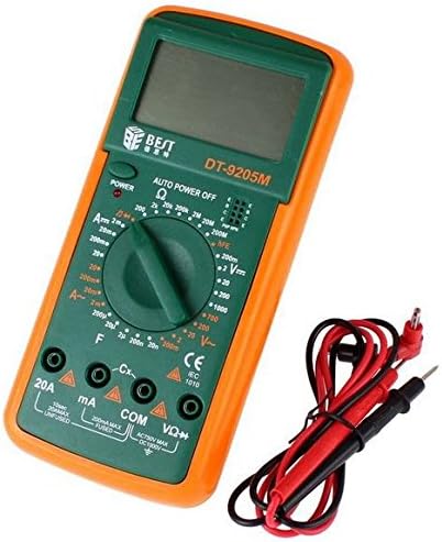 Wiysond BST DMM BEST9205M DT9205M 1999 LCD AC/DC Ammeter Resistance Capacitance BUZZER Digital Multimeter FREE SHIPPING