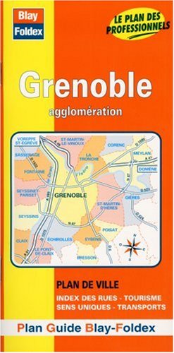 City Travel Guides Discounted  Livres : Plan de ville : Grenoble (avec un index)