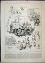 1888 FREE LIBRARY BOOKS READING DOGS CHILDREN SKETCHES