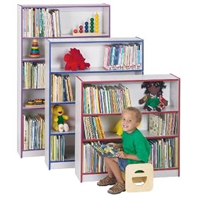 Bookcase - 48 High - Blue - School and Play Furniture by CutieBeauty