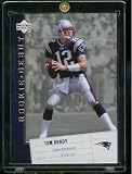 2006 Upper Deck Rookie Debut Tom Brady New England Patriots Football Card #57 - Mint Condition-Shipped In Protective ScrewDown Display Case!!
